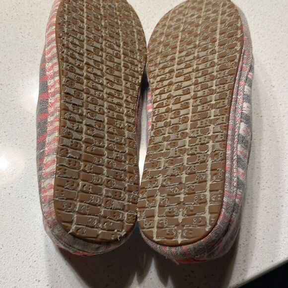 SANUK FOLKLORE OFF WHITE MULTI SIDEWALK SURFER SHOE Women 9 - Picture 4 of 7